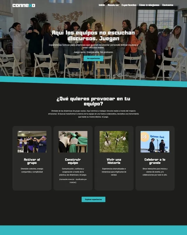 Web de Connexo (Coaching)