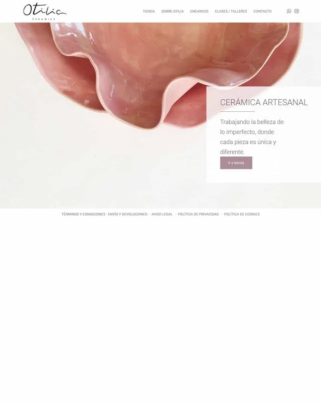 Web de Otilia (Ceràmica)