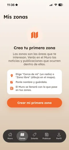 Snurkel: crear la primera zona