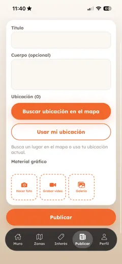 Snurkel: publicar una notícia