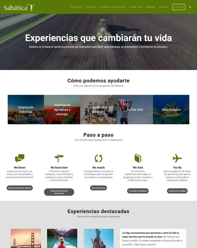 Web de Sabática (Intercanvis)