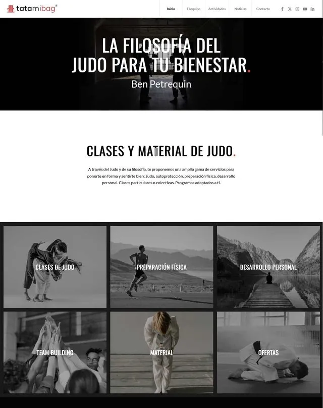Web de Tatamibag (Arts marcials)